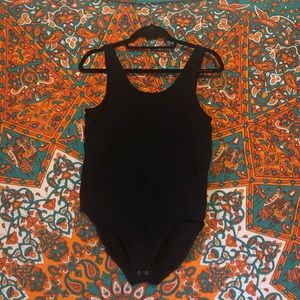 GAP Black Stretch Bodysuit